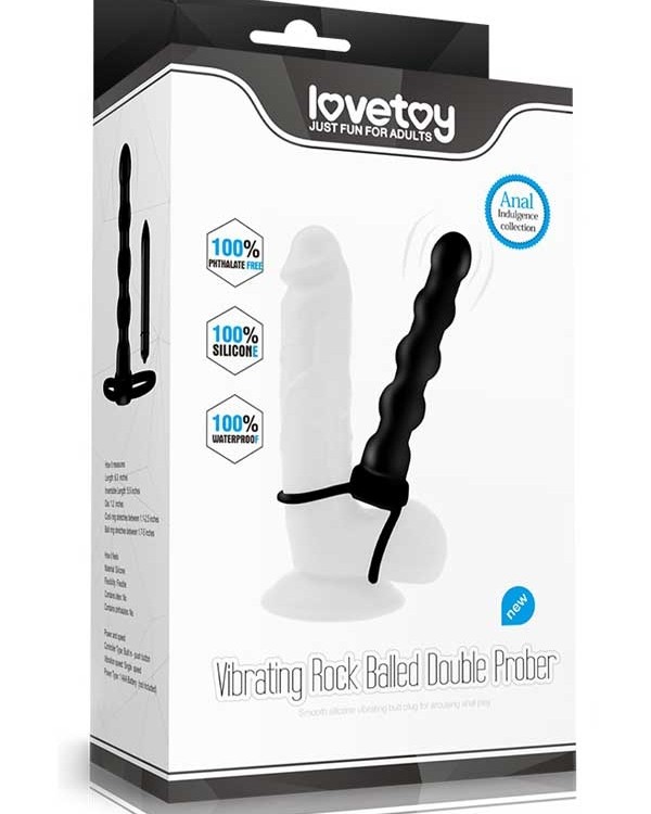 LoveToy Titreşimli Halkalı Prober