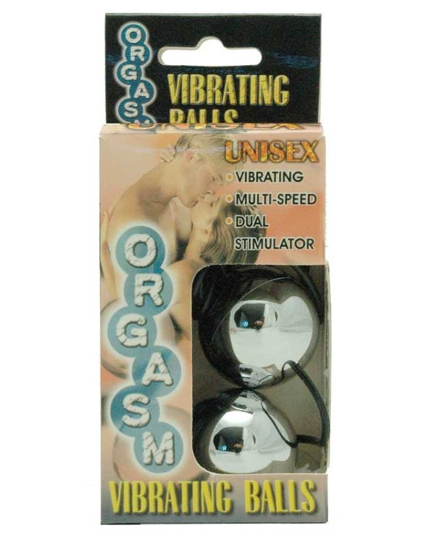 Vajinal Anal Titreşimli Orgazm Topu 2'li