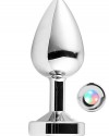 NOXXX Çelik Anal Plug Led Işıklı Orta Boy