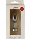 NOXXX Çelik Anal Plug Led Işıklı Orta Boy