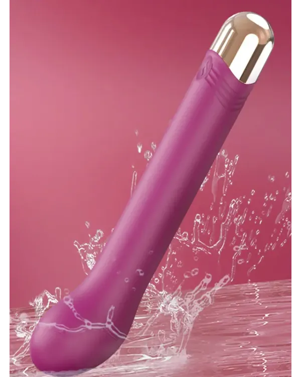 Soft Silikon Şarjlı G-Spot Vibratör 17.5 cm
