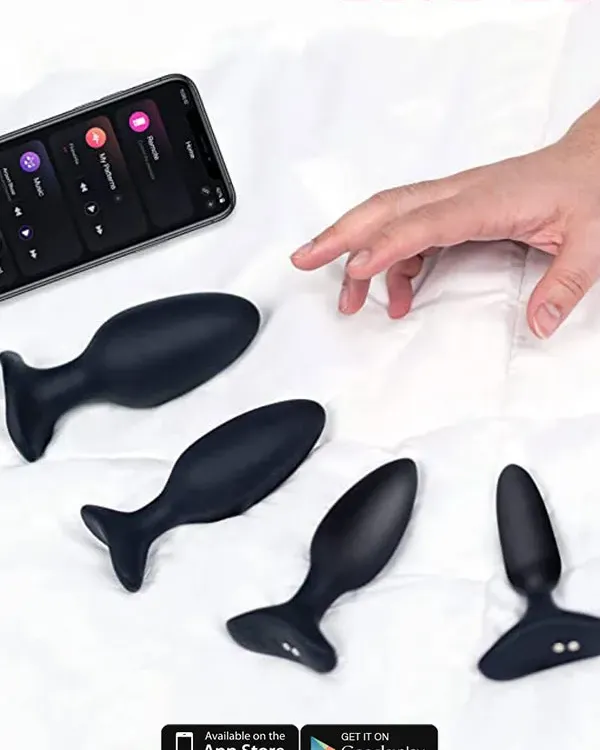 Lovense HUSH 2 Anal Plug 1.5" App Controlled