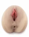 Anal ve Vajinal Çift Girişli Realistik Mastürbatör