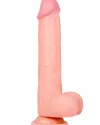 9" Dual Layer Oynar Derili Realistik Penis 23 cm