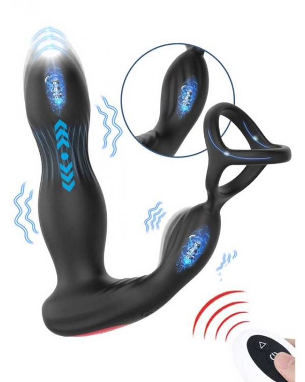 NOXXX Titan İleri Geri Hareketli Halkalı Anal Vibratör