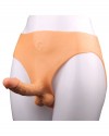 Giyilebilir İçi Dolu Silikon Dildo