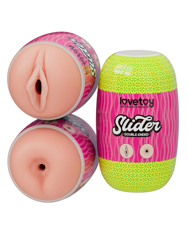 LoveToy Slider Double-Ended Anal ve Vajina Mastürbator
