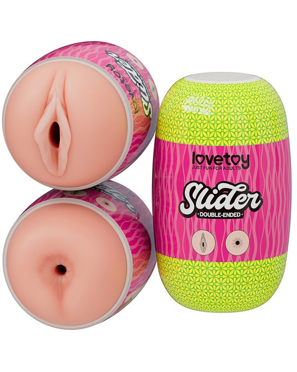 LoveToy Slider Double-Ended Anal ve Vajina Mastürbator
