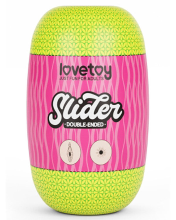 LoveToy Slider Double-Ended Anal ve Vajina Mastürbator
